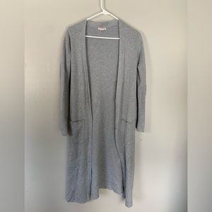 Long grey sweater for sale!!
